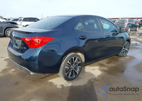 2017 Toyota Corolla Se from USA, damaged, VIN 2T1BURHE7HC833300